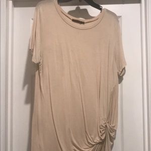 Crazy train knot top